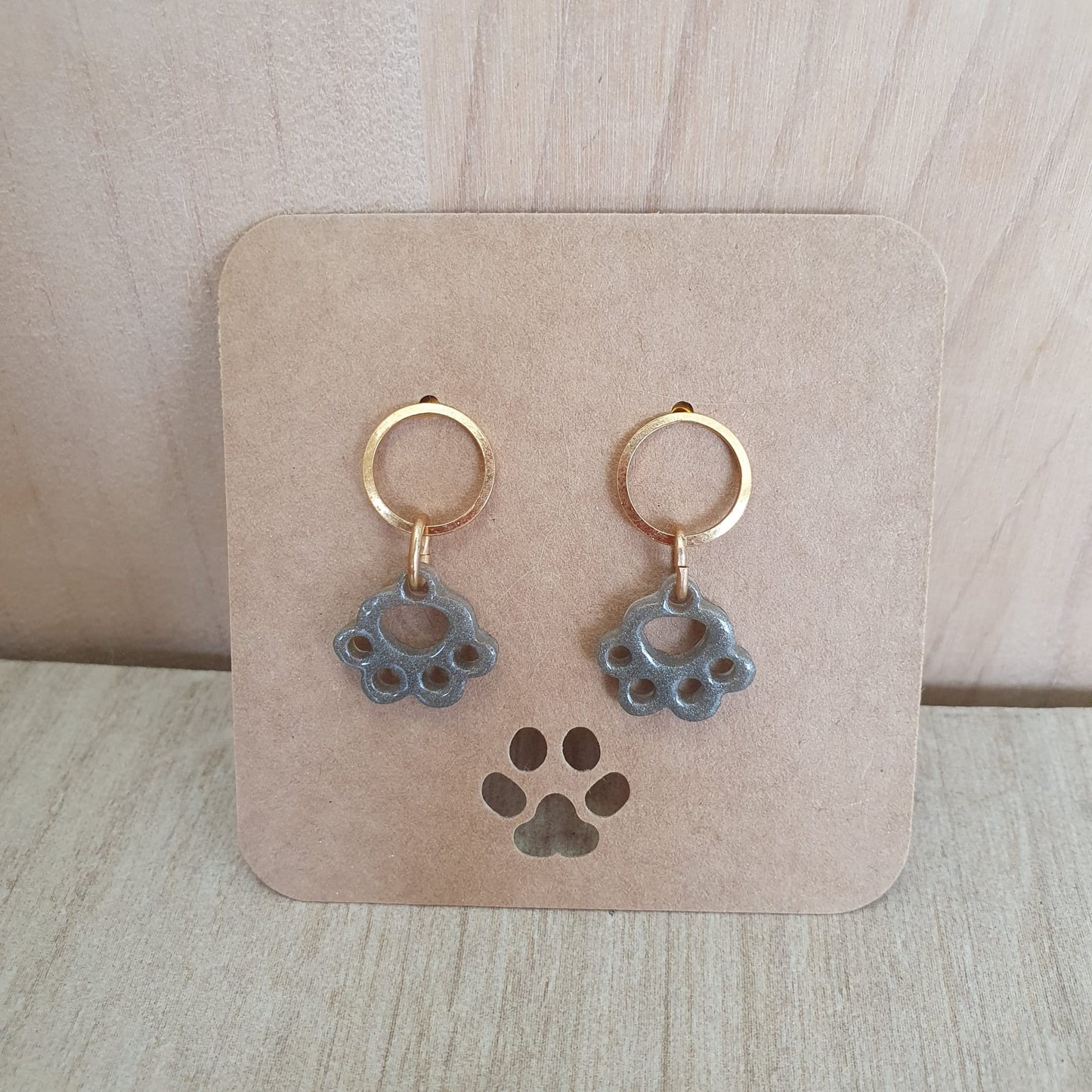 PENDIENTES PATITAS DE GATO