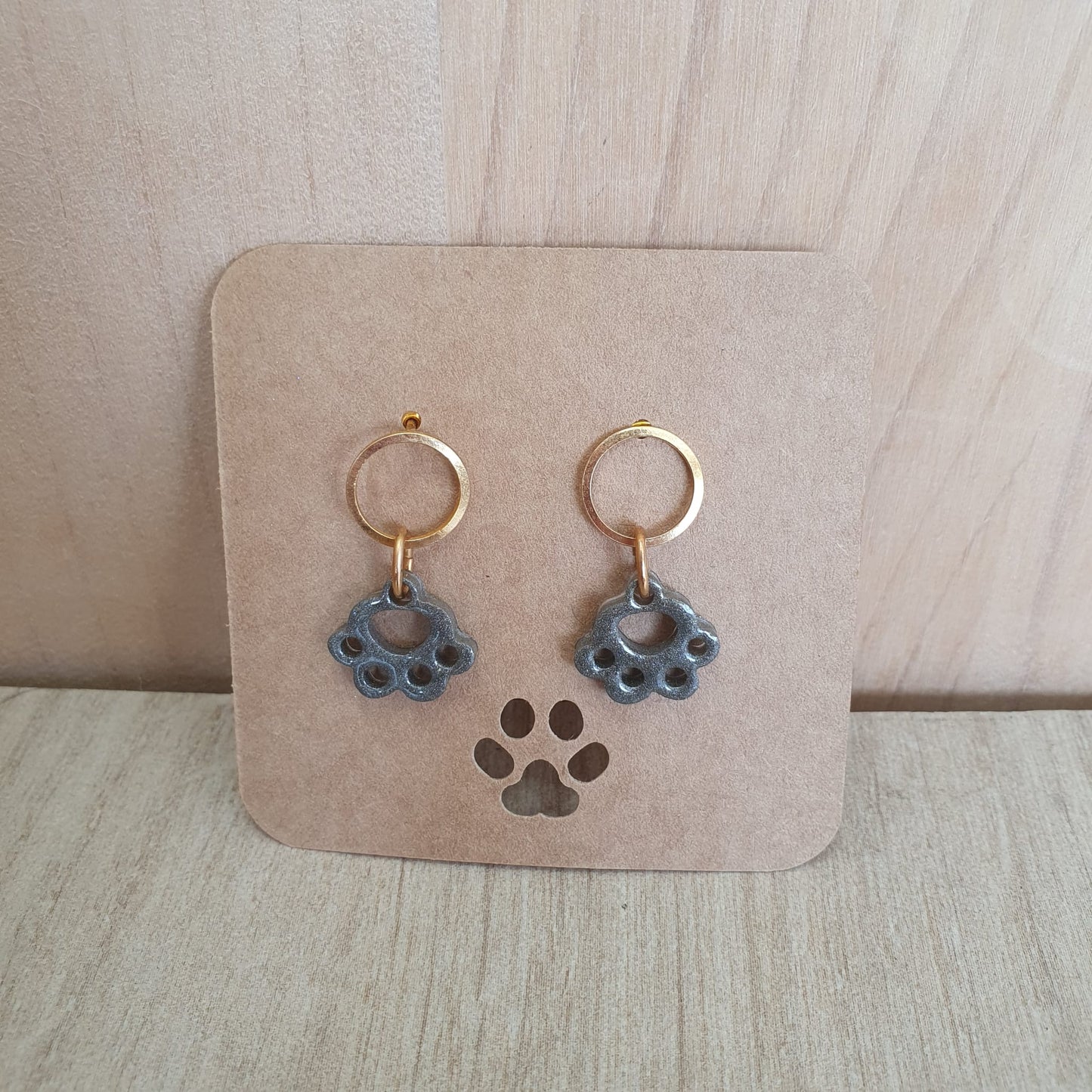 PENDIENTES PATITAS DE GATO