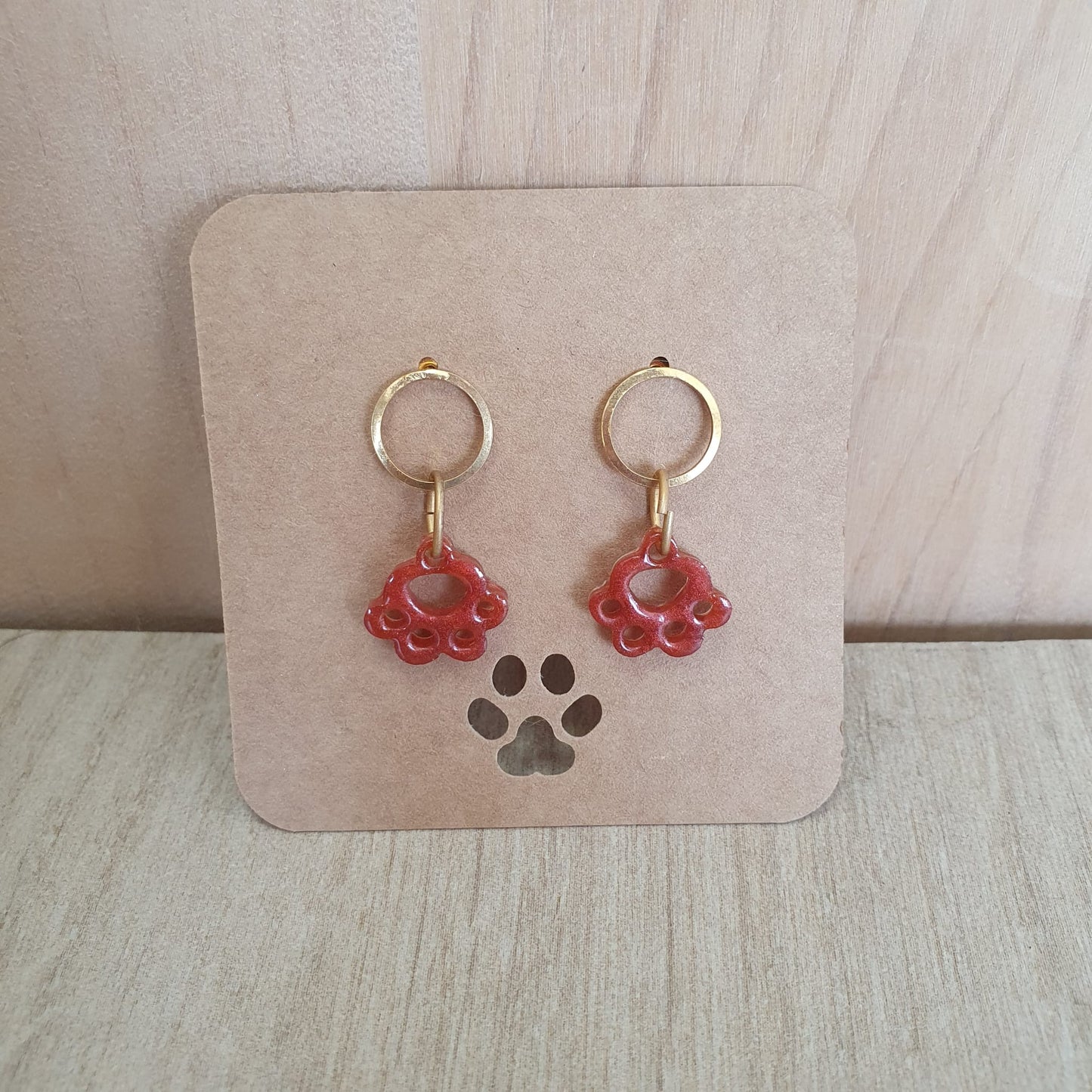 PENDIENTES PATITAS DE GATO